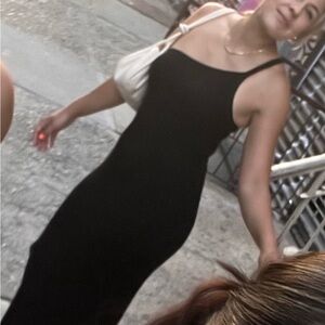 Elegant Black Women's Dress